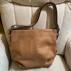 Coach duffel 15064 smooth leather bag